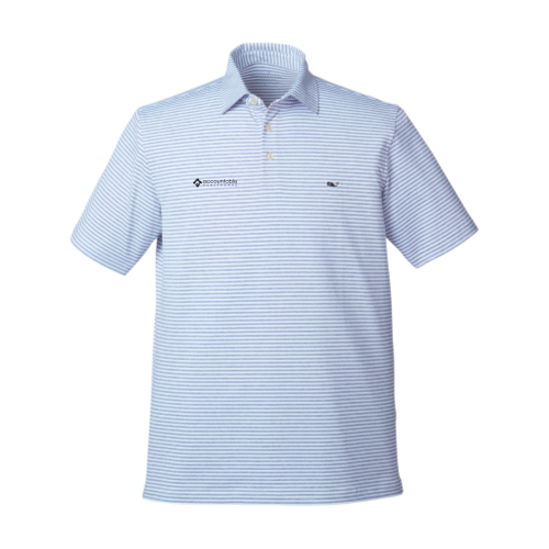 AHC Mens Vineyard Vines Heathered Polo