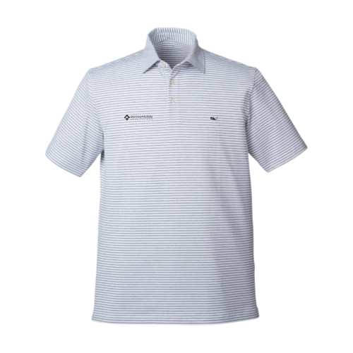 AHC Mens Vineyard Vines Heathered Polo
