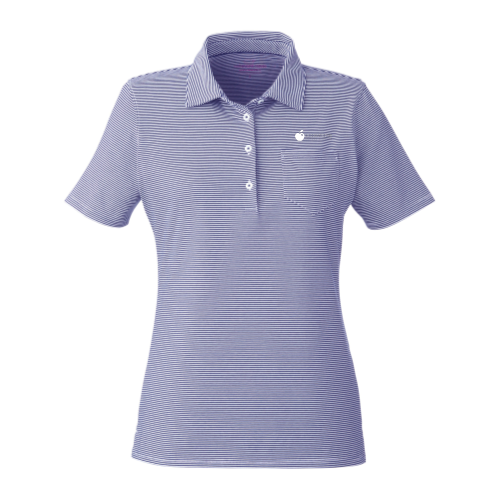 AHC School Staffing Ladies Vineyard Vines Striped Polo