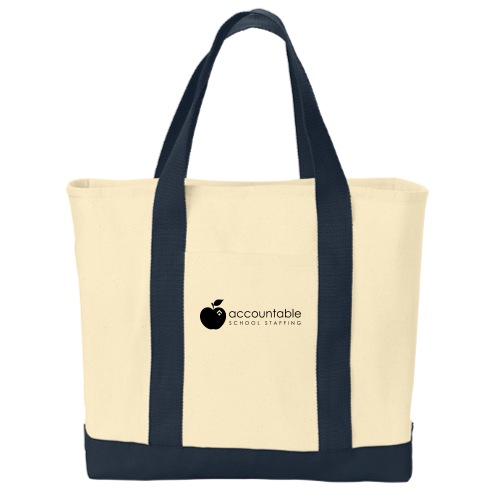 AHC School Staffing Shopping Tote