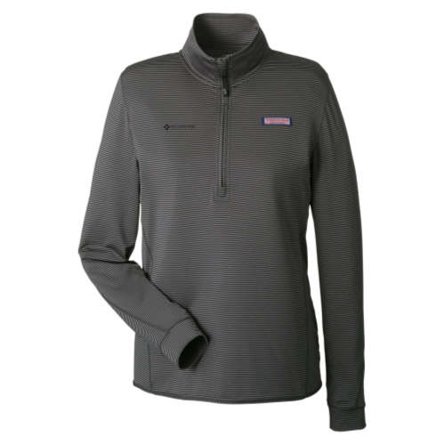 AHC Ladies Vineyard Vines Striped Quarter Zip